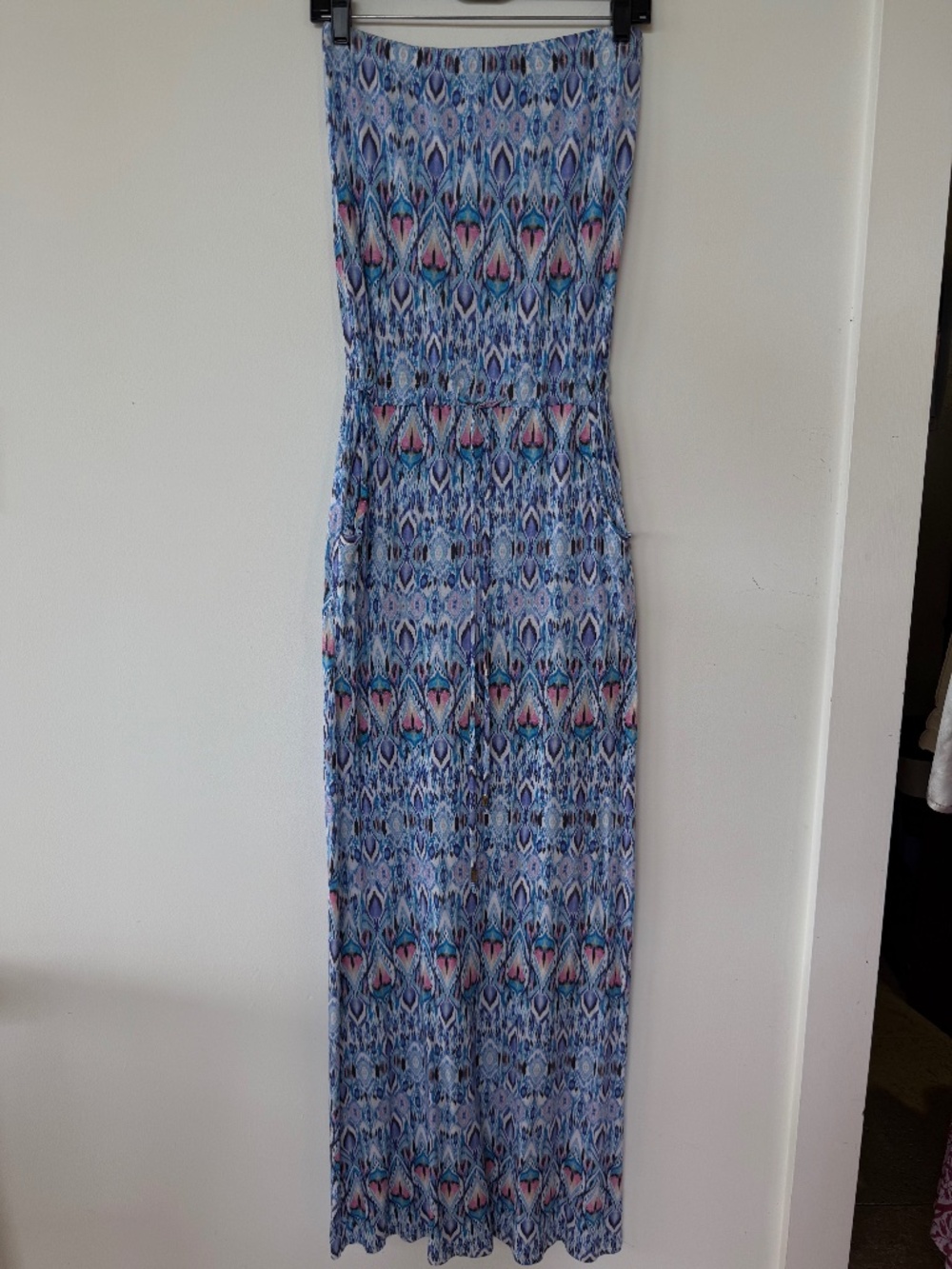 Melissa Odabash Peacock Tube Dress